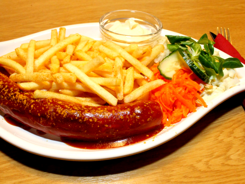 Currywurst&Pommes